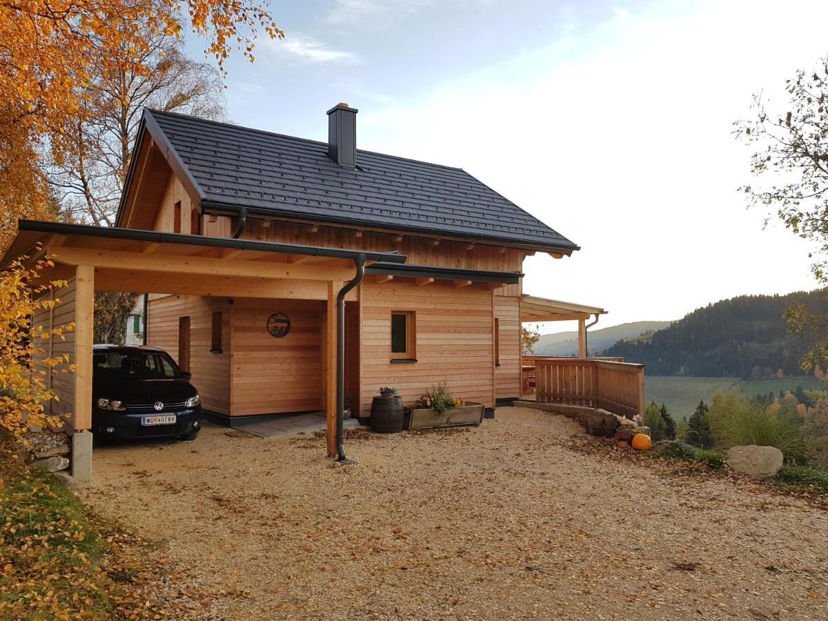 Ferienwohnung Auszeit Almhaus Schmalzbauer Sankt Andrä Exterior foto
