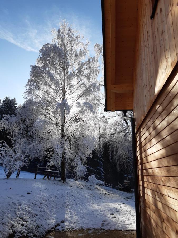 Ferienwohnung Auszeit Almhaus Schmalzbauer Sankt Andrä Exterior foto