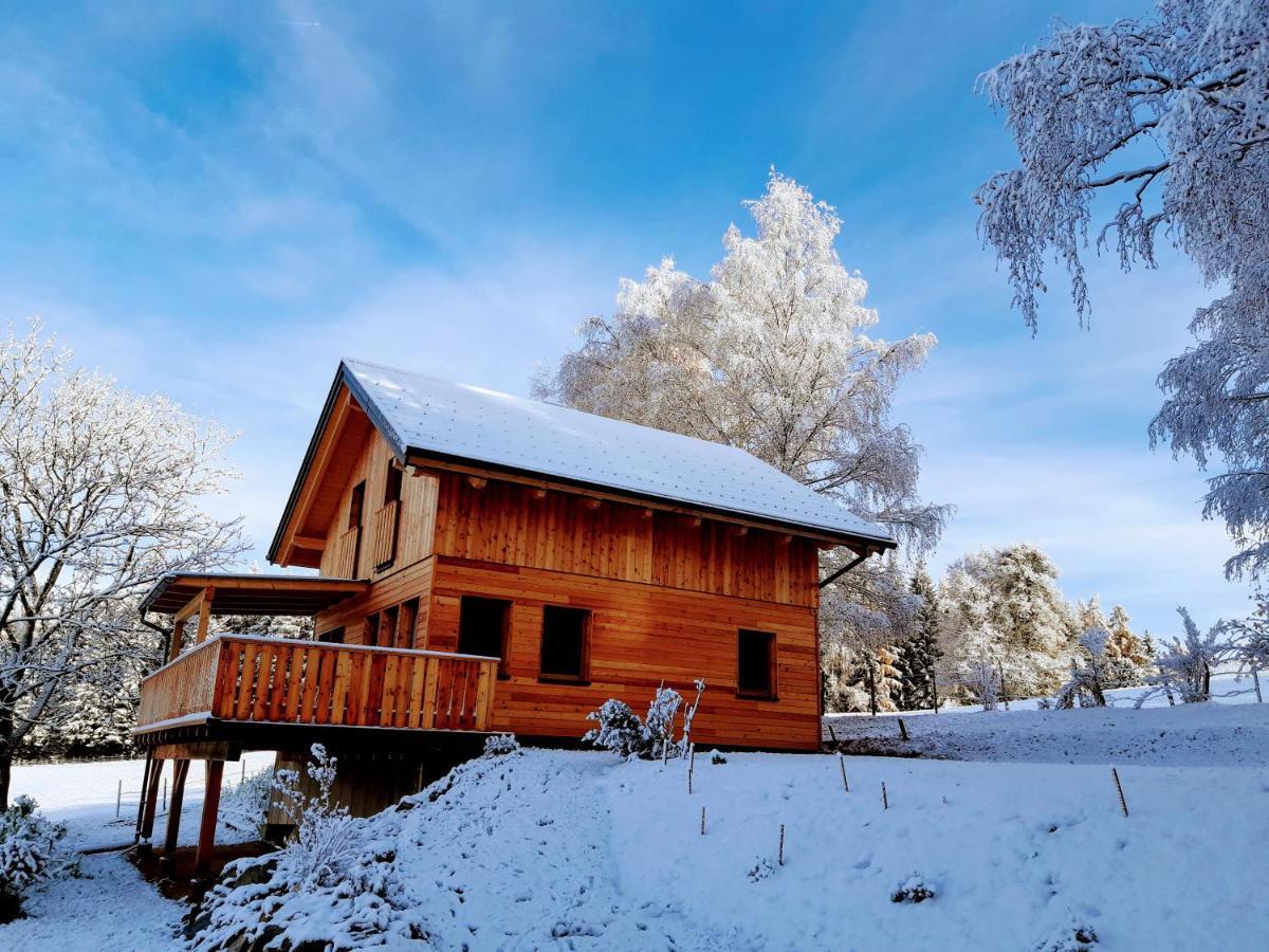 Ferienwohnung Auszeit Almhaus Schmalzbauer Sankt Andrä Exterior foto