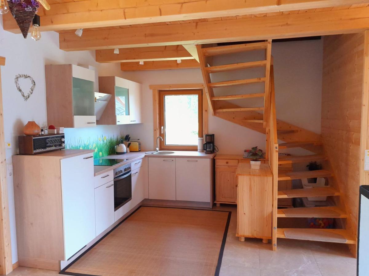 Ferienwohnung Auszeit Almhaus Schmalzbauer Sankt Andrä Exterior foto