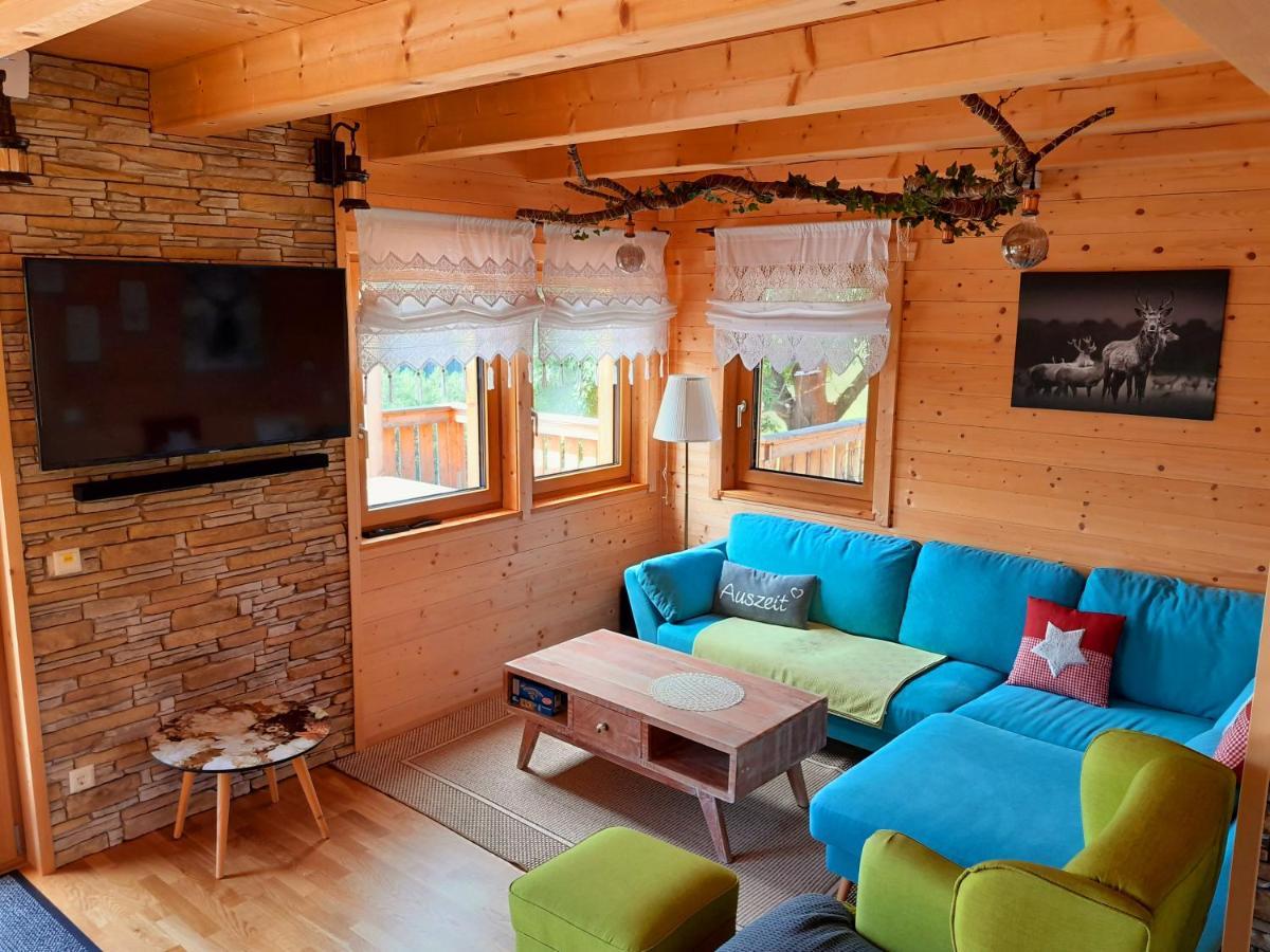 Ferienwohnung Auszeit Almhaus Schmalzbauer Sankt Andrä Exterior foto
